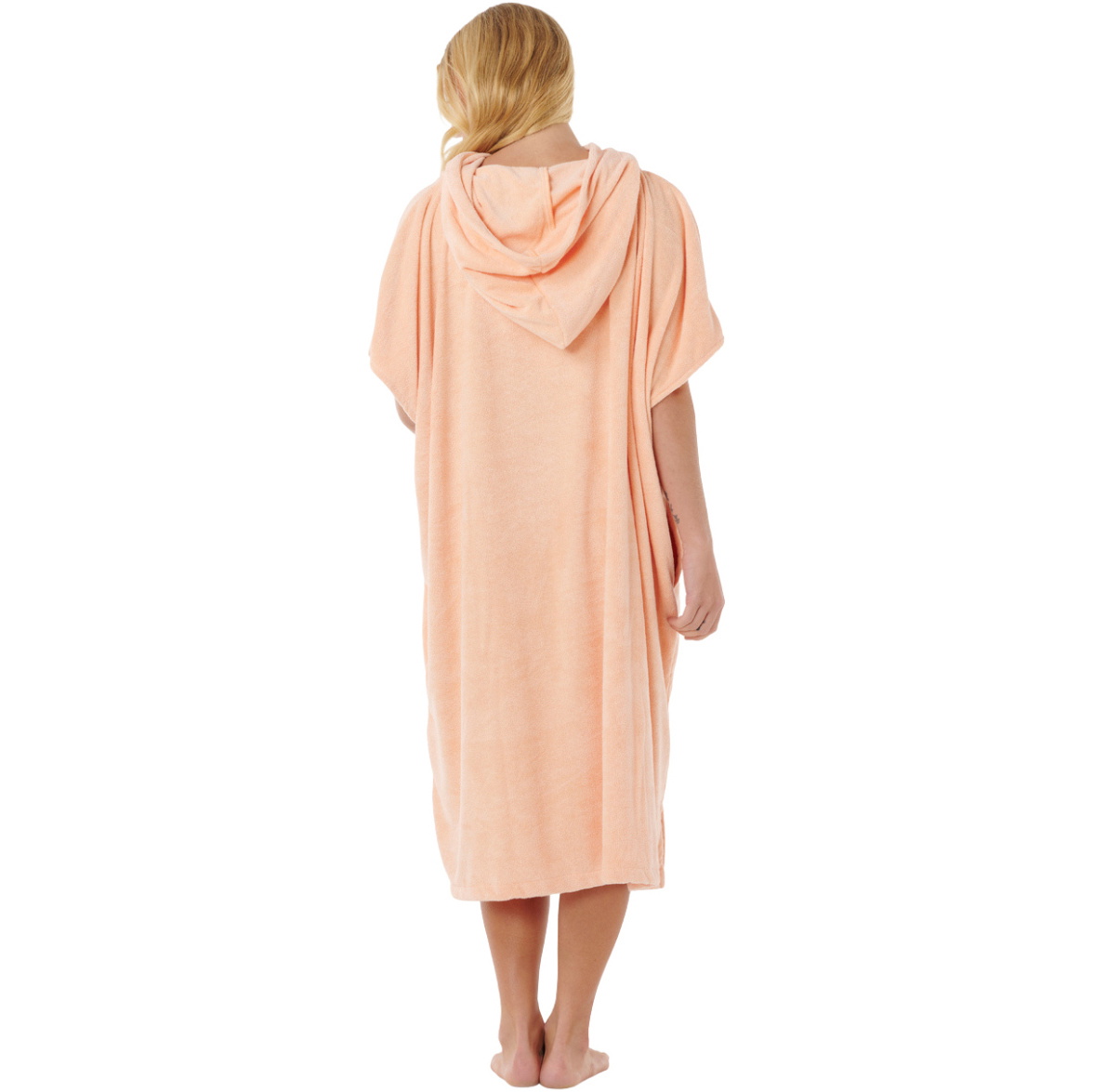 2026 Rip Curl Womens Classic Surf Hooded Towel 00ZWTO - Bright Peach